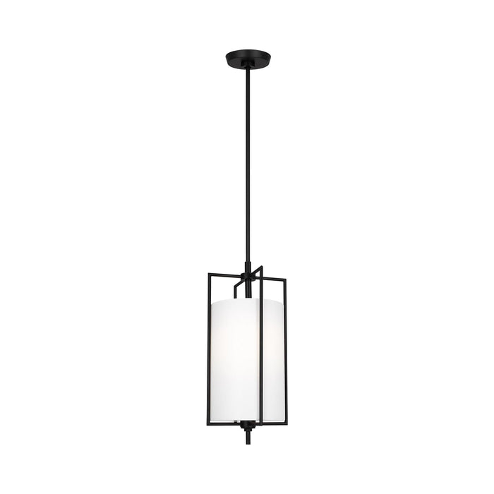 Perno Midcentury Pendant Light in Aged Iron (Small).