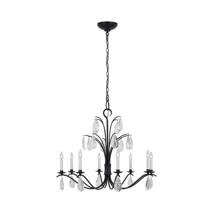 Shannon Chandelier in Aged Iron (Large).