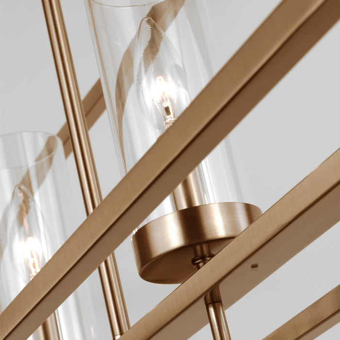 Zire Linear Pendant Light in Detail.
