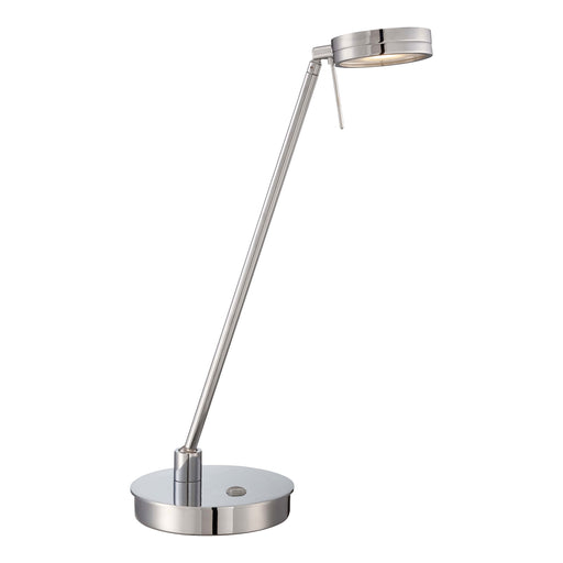 George's Reading Room P4306 LED Pharmacy Table Lamp in Brushed Nickel.