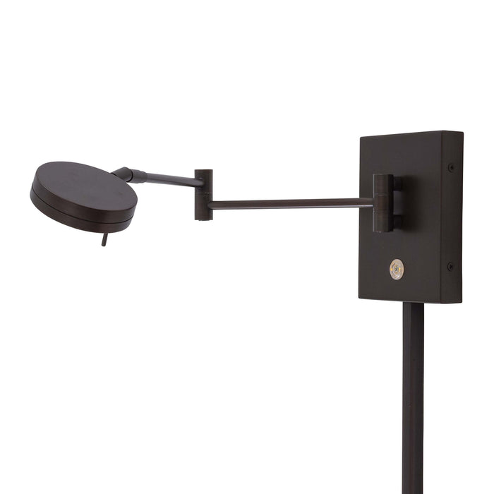 George's Reading Room P4308 LED Swing Arm Wall Light Detail.