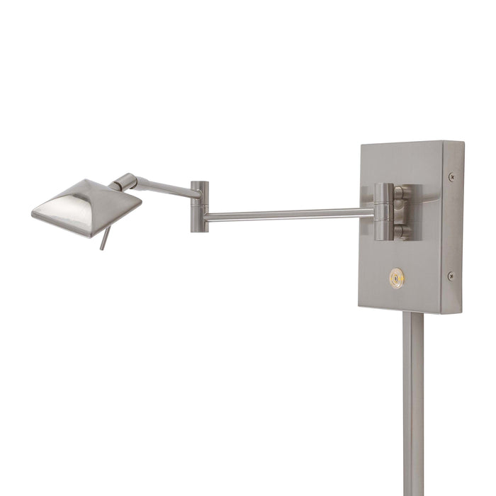 George's Reading Room P4328 LED Swing Arm Wall Light Detail.