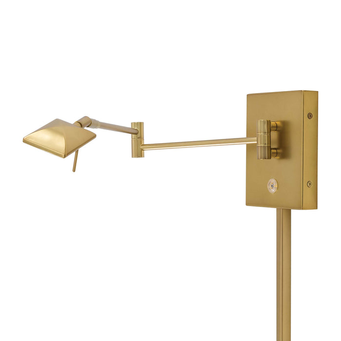 George's Reading Room P4328 LED Swing Arm Wall Light Detail.