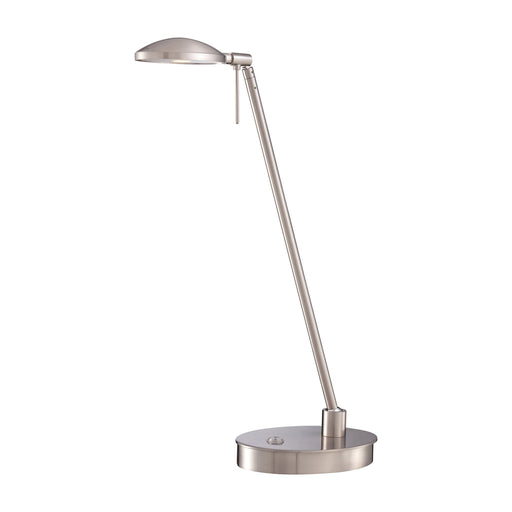 George's Reading Room P4336 LED Pharmacy Table Lamp in Brushed Nickel.
