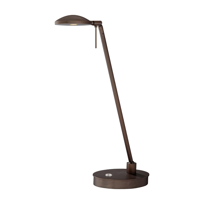 George's Reading Room P4336 LED Pharmacy Table Lamp in Copper Bronze Patina.