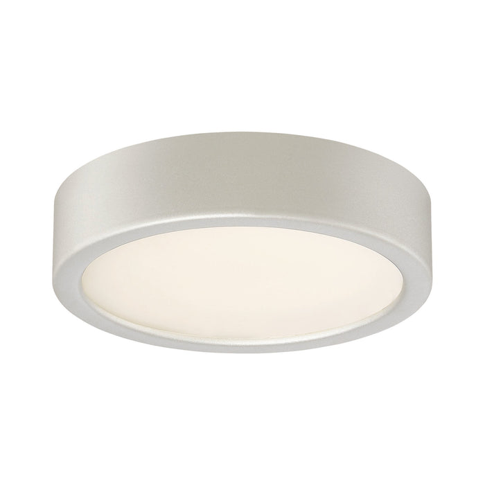 GK LED Flush Mount Ceiling Light in Silver/Small.