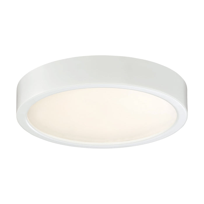 GK LED Flush Mount Ceiling Light in White/Medium.