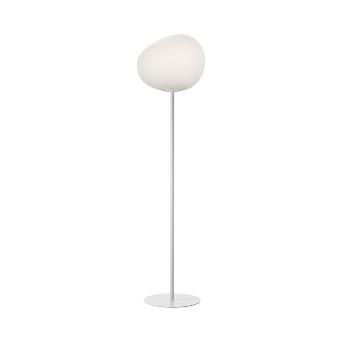 Gregg Floor Lamp in Large/White.