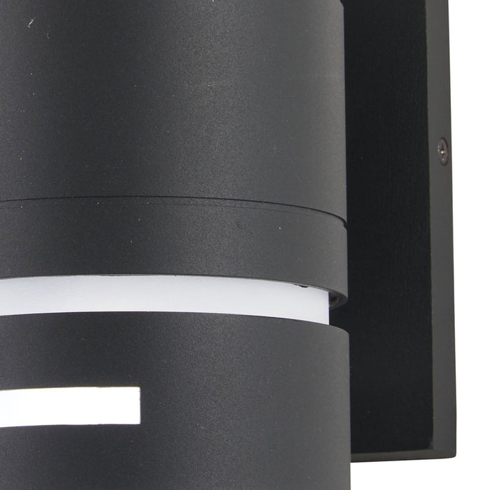Groovin Outdoor LED Wall Light Detail.