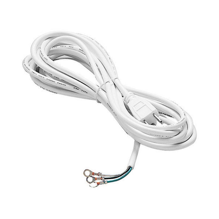 H/J Track Cord and Plug in White.