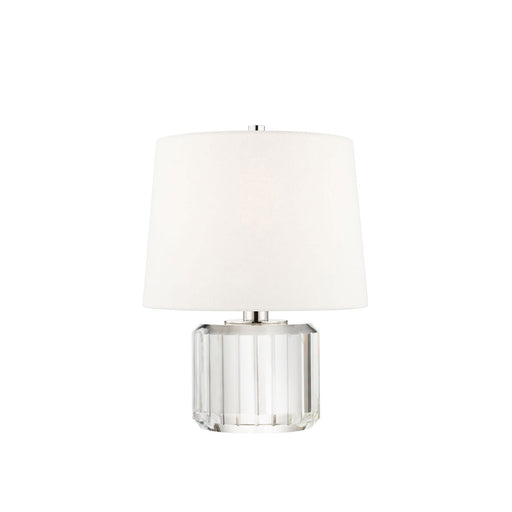 Hague Table Lamp in Silver.