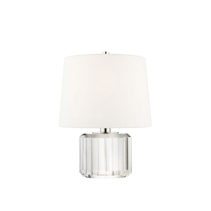 Hague Table Lamp in Silver.