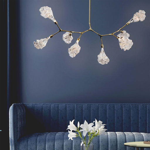 Blossom Modern Branch LED Pendant Light in living room.
