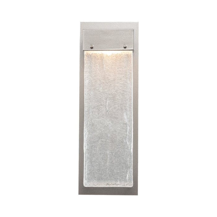 Parallel LED Wall Light in Metallic Beige Silver/Clear Granite.