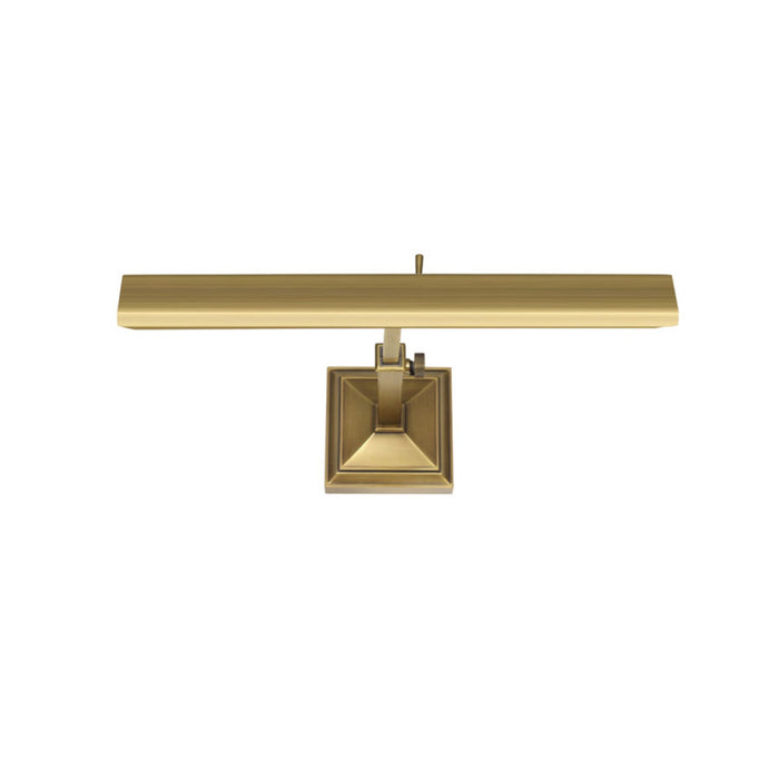 Hemmingway LED Picture Light in Small/Burnished Brass.