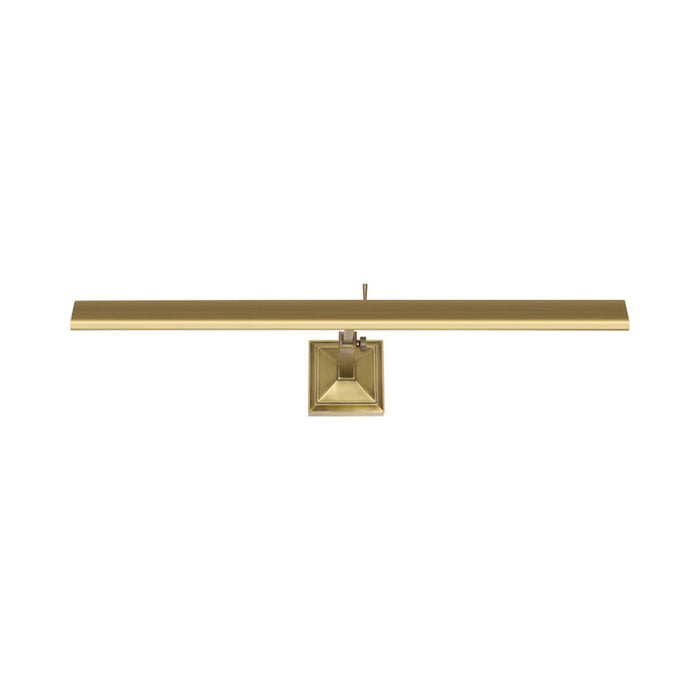 Hemmingway LED Picture Light in Large/Burnished Brass.