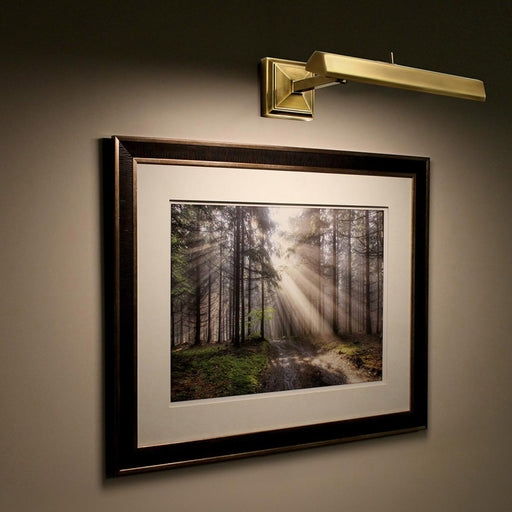 Hemmingway LED Picture Light in living room.