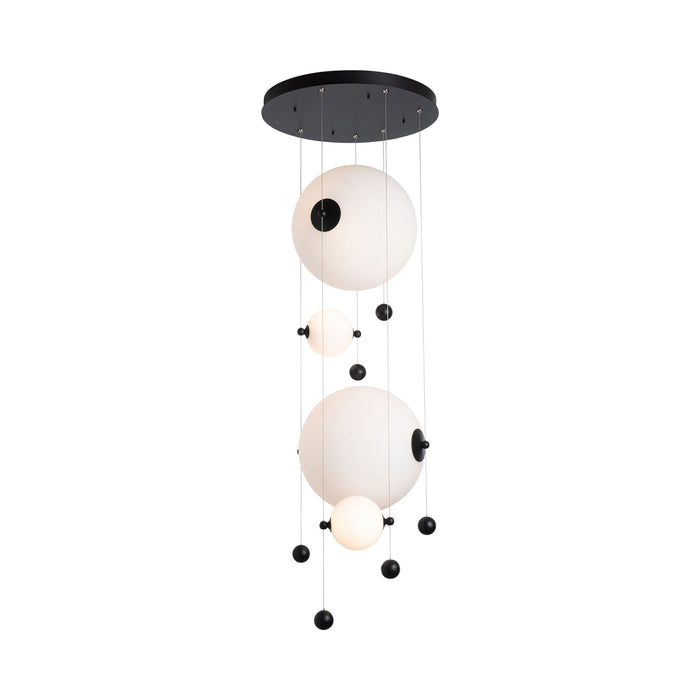 Abacus LED Pendant Light in Round.