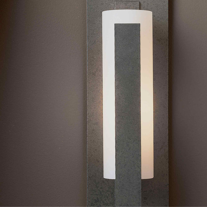 Forged Vertical Bar Wall Light in Detail.