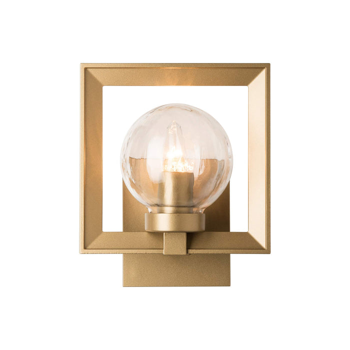 Frame Outdoor Wall Light in Water Glass.