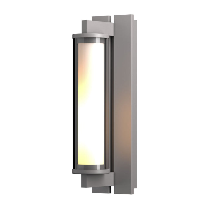 Fuse Outdoor Wall Light in Small/Coastal Burnished Steel.