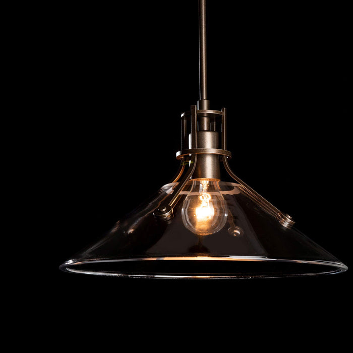 Henry Glass Shade Outdoor Pendant Light in Detail.