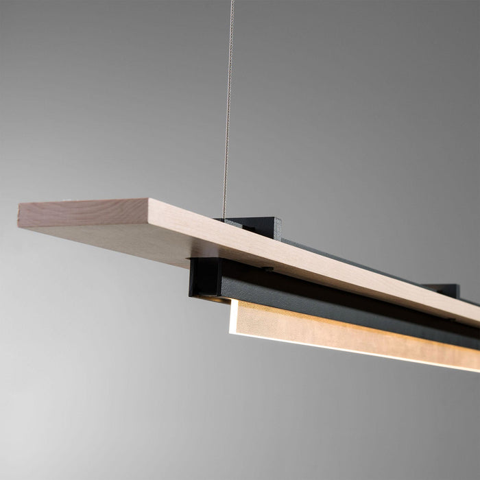Plank LED Pendant Light in Detail.