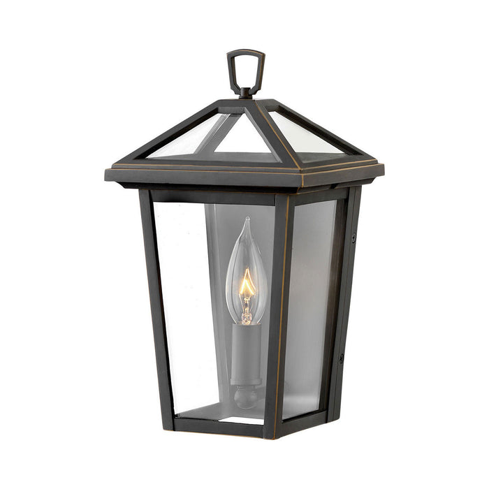 Alford Outside Area Wall Light in X-Small/Oil Rubbed Bronze.