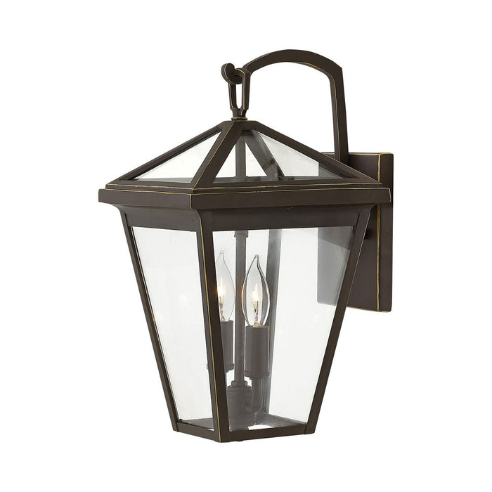 Alford Outside Area Wall Light in Small/Oil Rubbed Bronze.