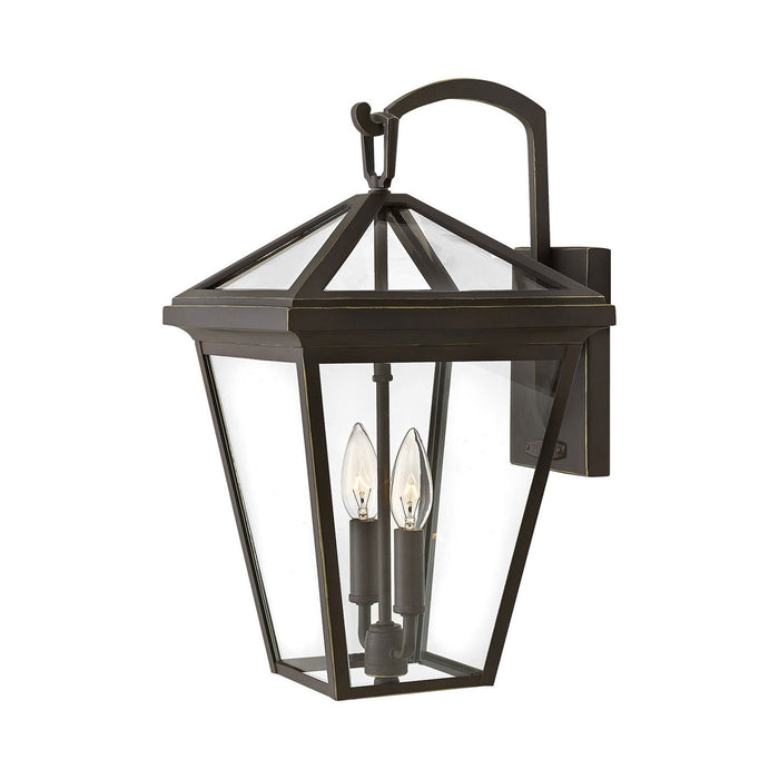 Alford Outside Area Wall Light in Medium/Oil Rubbed Bronze.