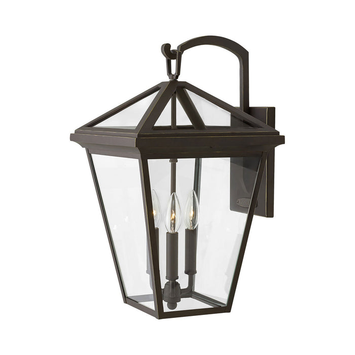 Alford Outside Area Wall Light in Large/Oil Rubbed Bronze.