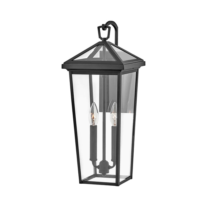 Alford Place Outdoor Wall Light in Museum Black (8-Inch).