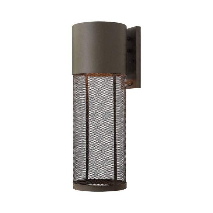 Aria Outside Area Wall Light in Large/Buckeye Bronze/E26 incandescent.
