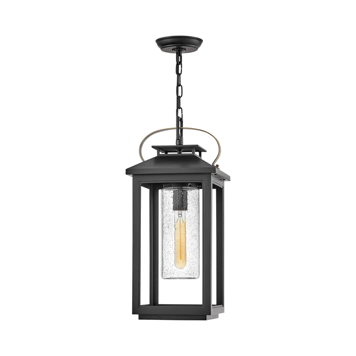 Atwater Outside Area Pendant Light in Black.