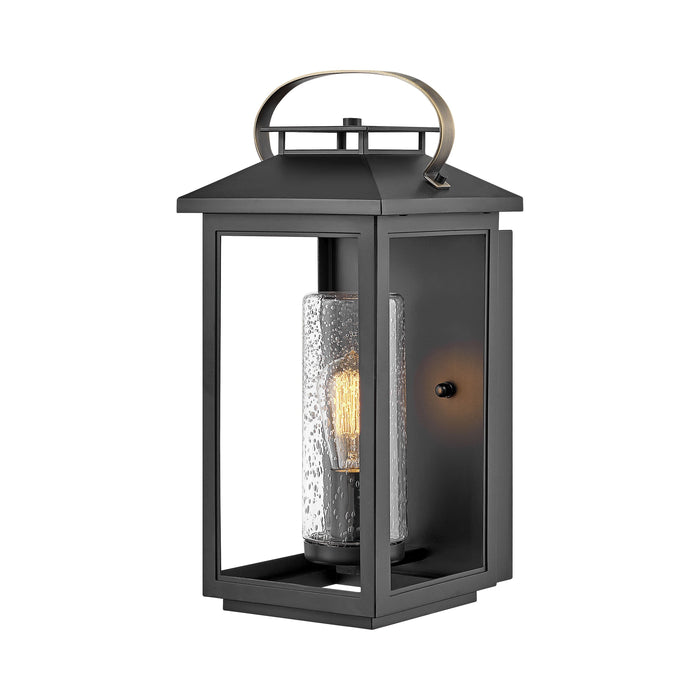 Atwater Outside Area Wall Light in Medium/Black.