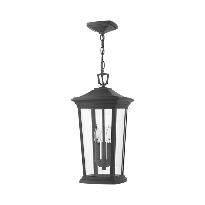 Bromley Outside Area Pendant Light in Museum Black.