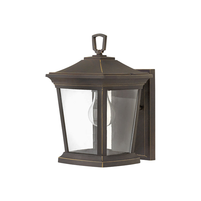 Bromley Outdoor Wall Light in X-Small/Oil Rubbed Bronze.
