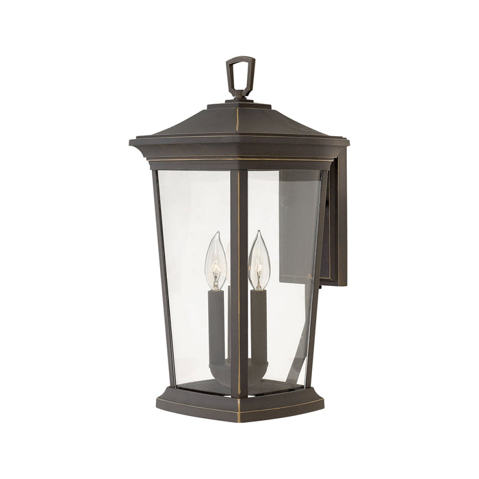 Bromley Outdoor Wall Light in Large/Oil Rubbed Bronze.