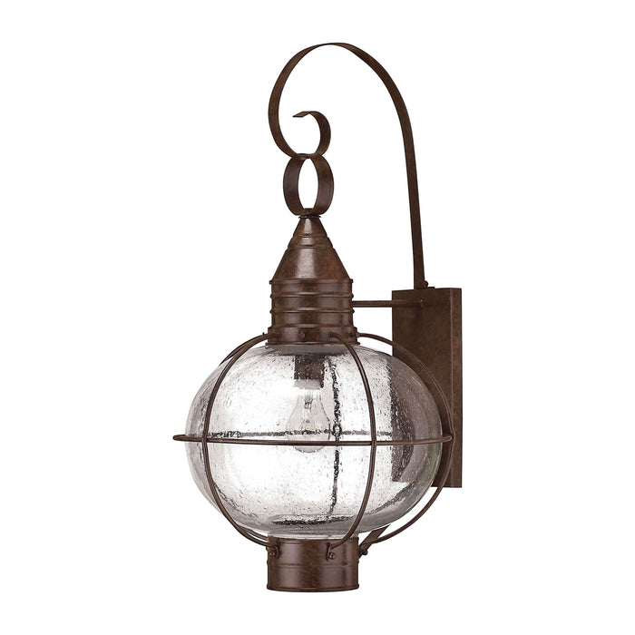 Cape Cod Outside Area Wall Light in Large/Sienna Bronze.