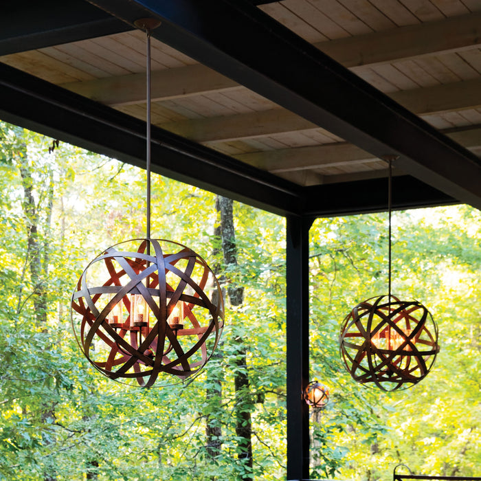 Carson Outdoor Pendant Light Outside Area.