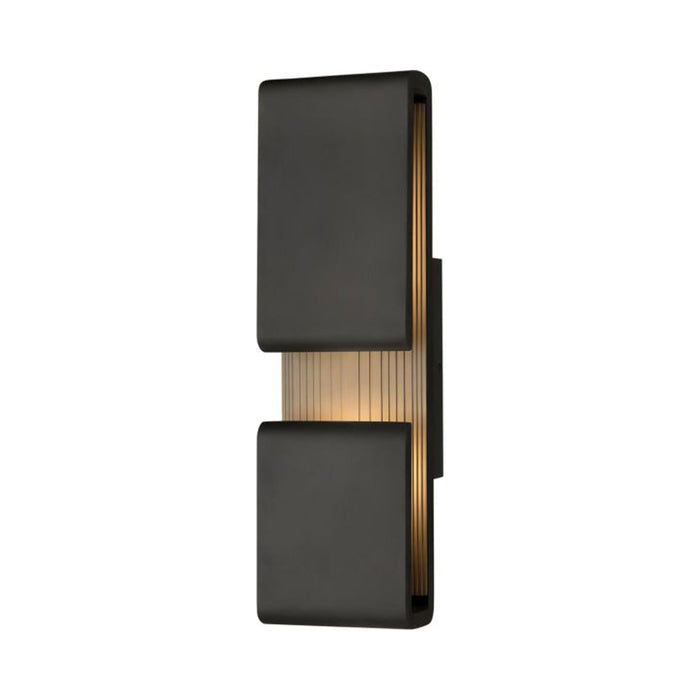 Contour Outside Area Led Wall Light in Large/Black.