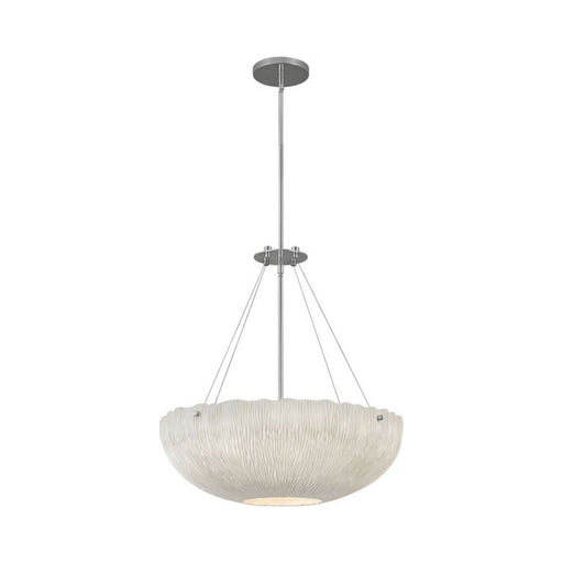 Coral Pendant Light in Shell White.
