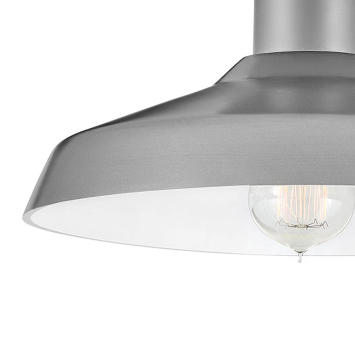 Forge Outdoor Semi Flush Mount Ceiling Light in Detail.