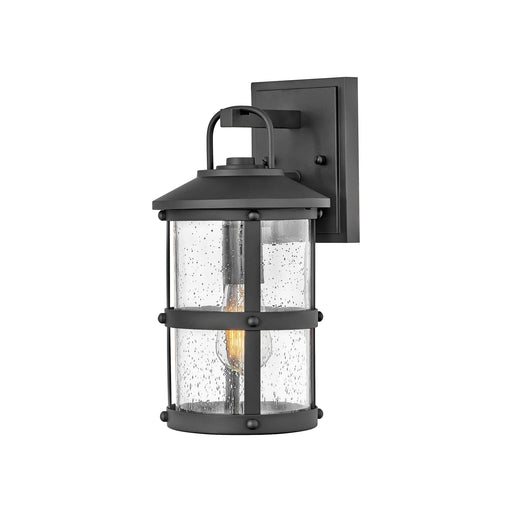 Lakehouse Outside Area Wall Light in Small/Black.