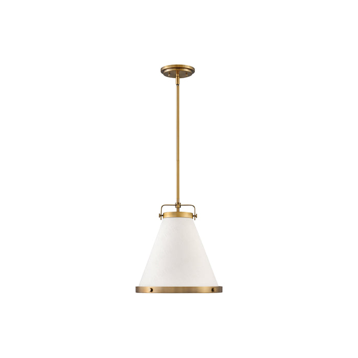 Lexi Pendant Light in Lacquered Brass (Small).