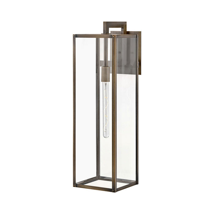 Max Outside Area Wall Light in X-Large/Burnished Bronze.