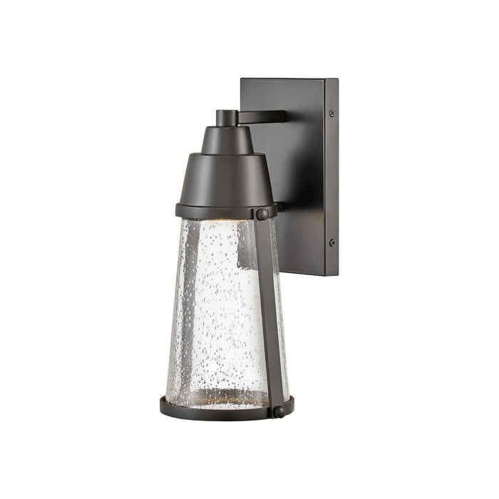 Miles Outside Area Led Wall Light in Small/Black.