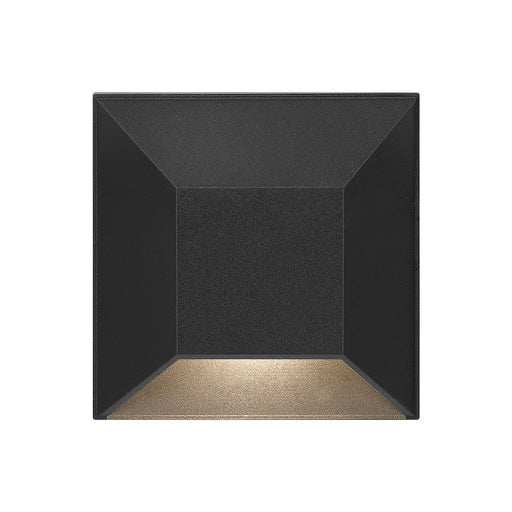 Nuvi Square Led Deck Light in Black.