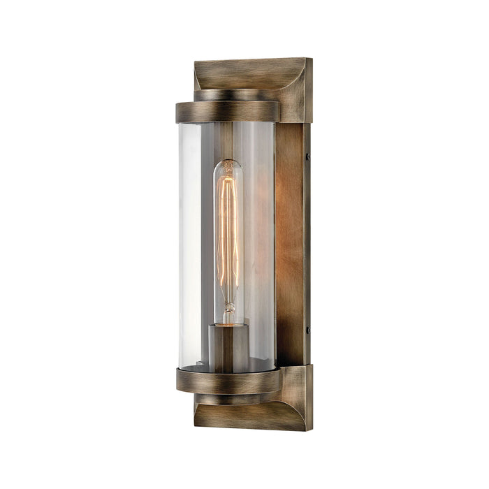 Pearson Outside Area Wall Light in Medium/Burnished Bronze.