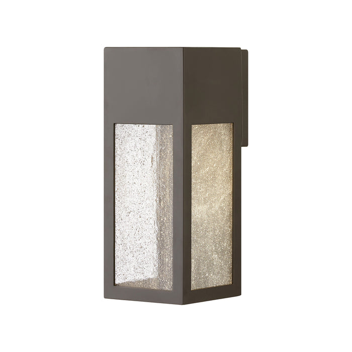 Rook Outside Area Led Wall Light in Bronze/Medium.